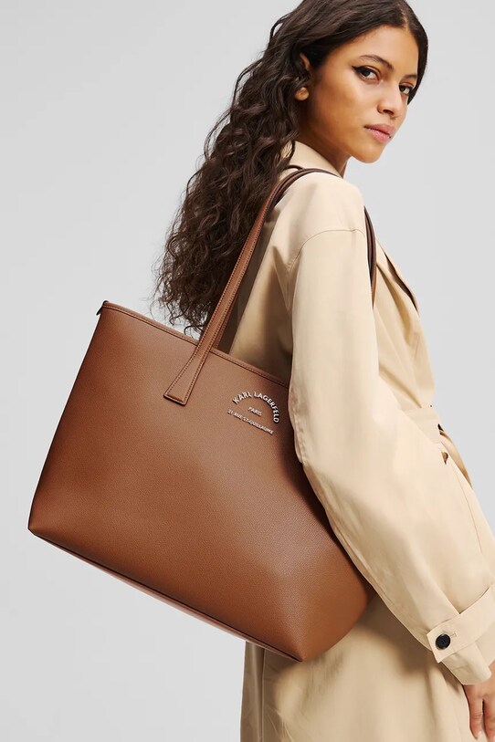 Karl Lagerfeld kézitáska A3W30314 barna