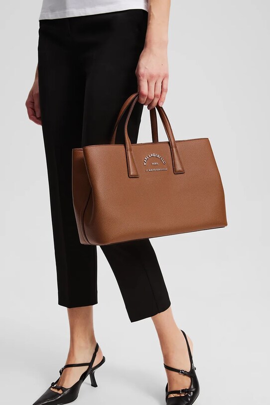 Karl Lagerfeld kézitáska A3W30315 barna