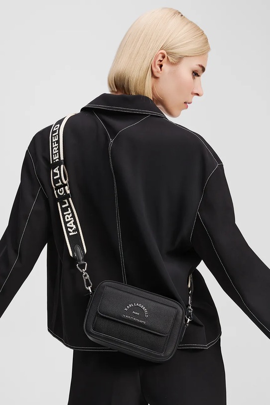 Karl Lagerfeld kézitáska A3W30317 fekete