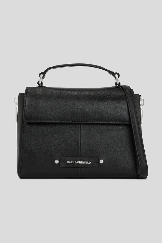 Karl Lagerfeld poșetă de piele uni negru A3W30338