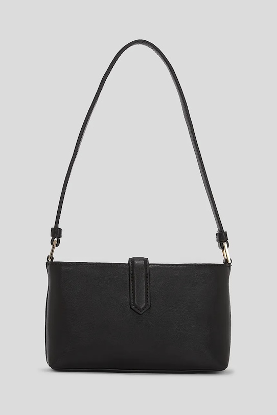 Karl Lagerfeld bőr táska A3W32041 fekete AW25