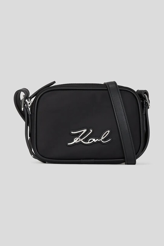 Karl Lagerfeld torebka nie mieści A4 czarny A3W32092