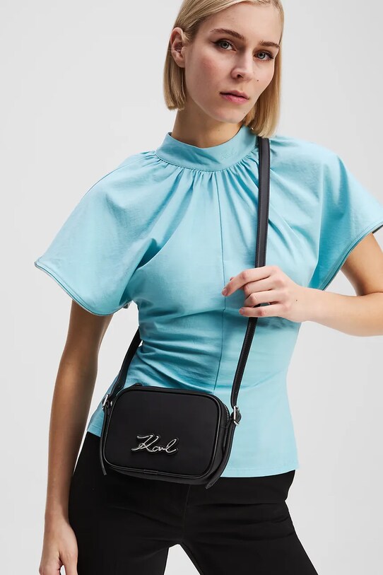 Karl Lagerfeld torebka A3W32092 czarny AW25