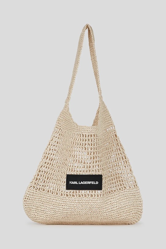 Karl Lagerfeld borsa da mare semplice beige A3W46033