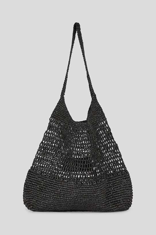 Torba za plažo Karl Lagerfeld A3W46033 črna AW25