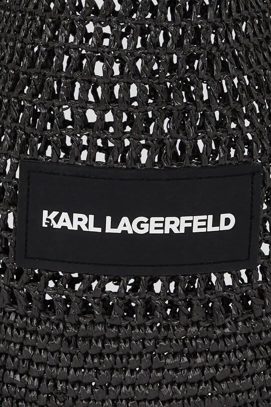 Τσάντα παραλίας Karl Lagerfeld μαύρο A3W46033