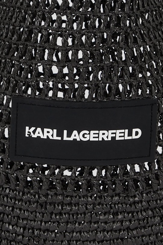 Torba za plažo Karl Lagerfeld črna A3W46033