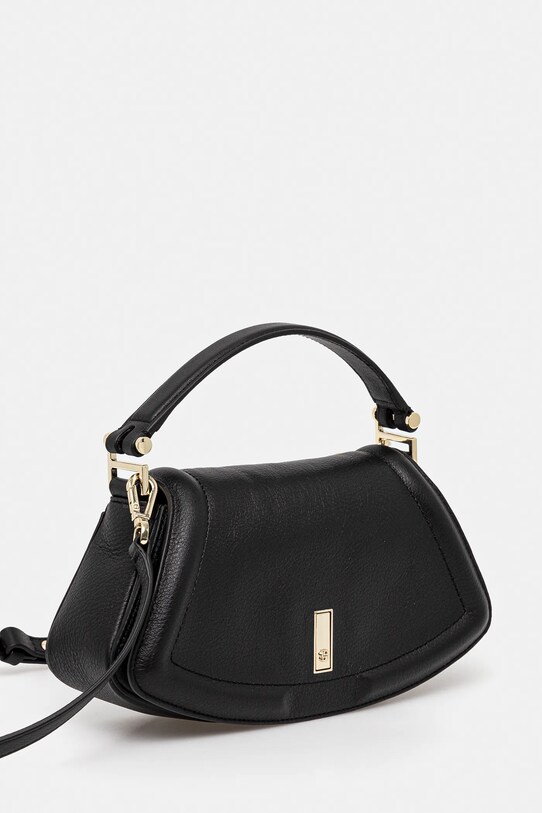Δερμάτινη τσάντα BOSS 50547738 μαύρο AW25