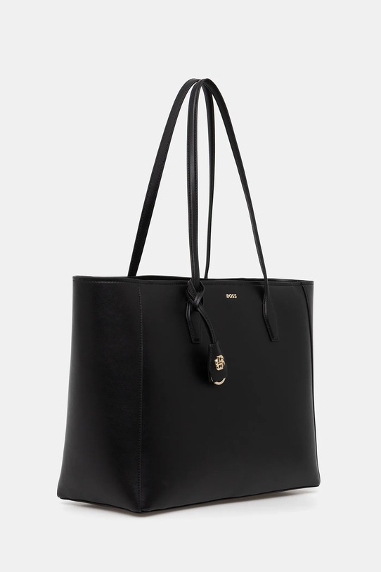 BOSS torebka skórzana 50547750 czarny AW25