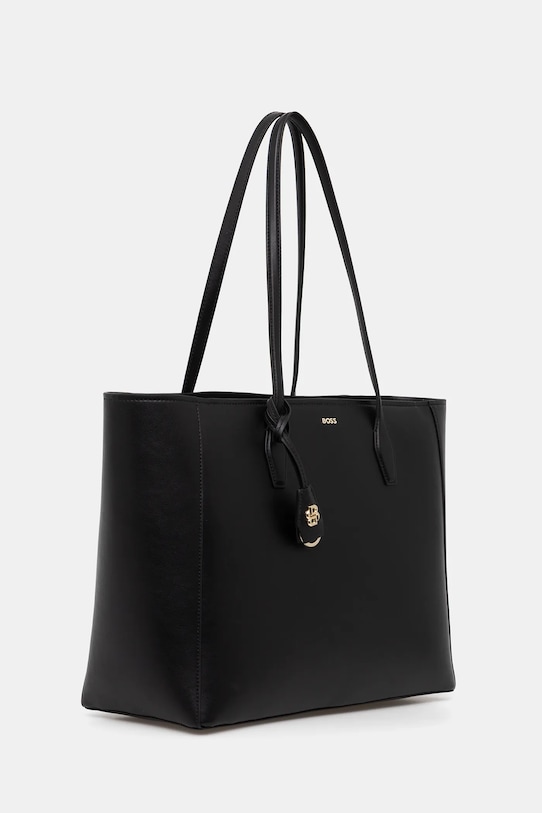 BOSS poșetă de piele 50547750 negru AW25