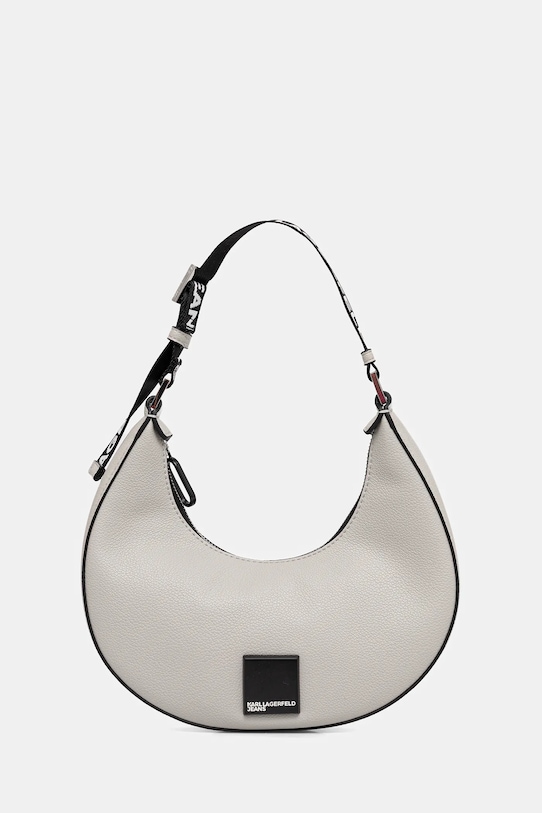 Karl Lagerfeld Jeans poșetă uni gri A3W30203