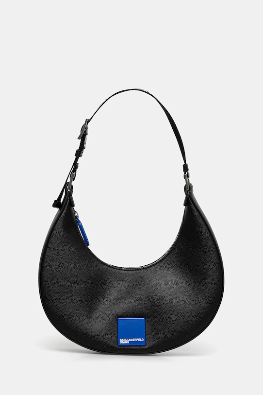 Karl Lagerfeld Jeans poșetă uni negru A3W30203