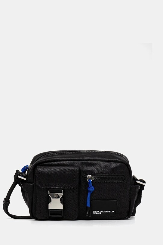 Karl Lagerfeld Jeans borsetă nu incape in A4 negru A3W30226