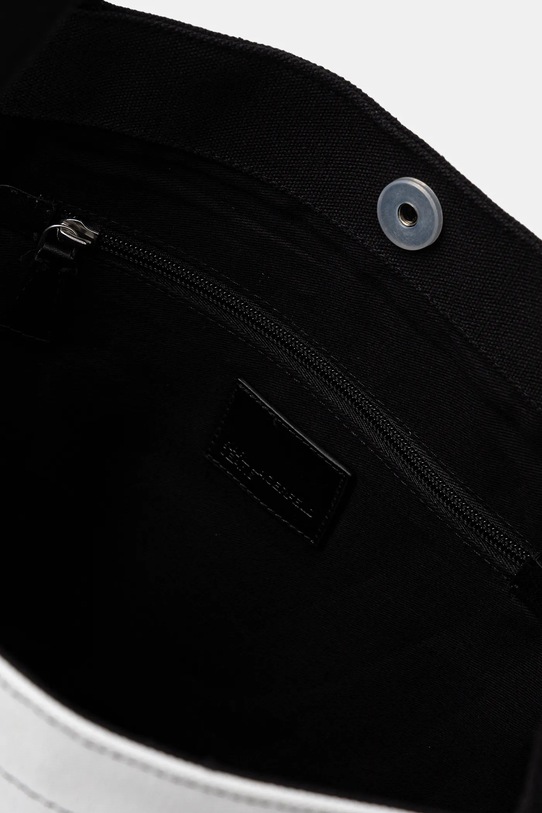 Karl Lagerfeld Jeans geantă de bumbac negru A3W50067