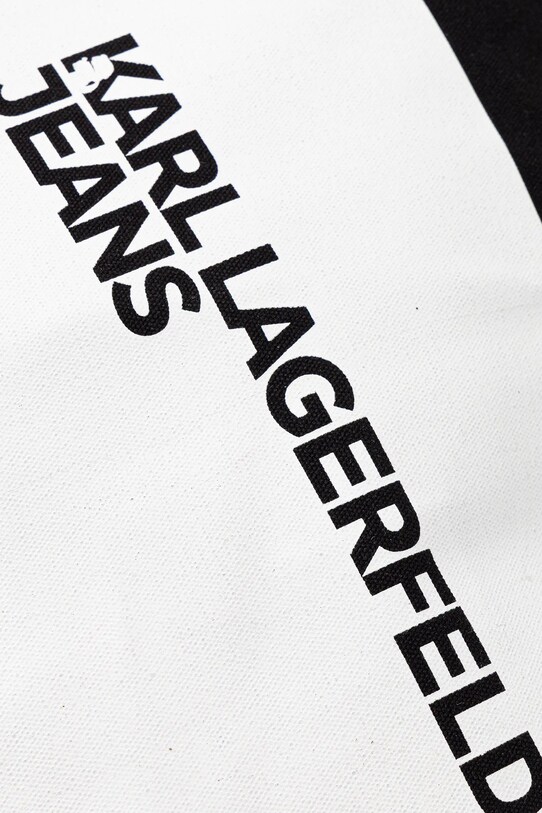 Karl Lagerfeld Jeans pamut táska A3W50067 fekete