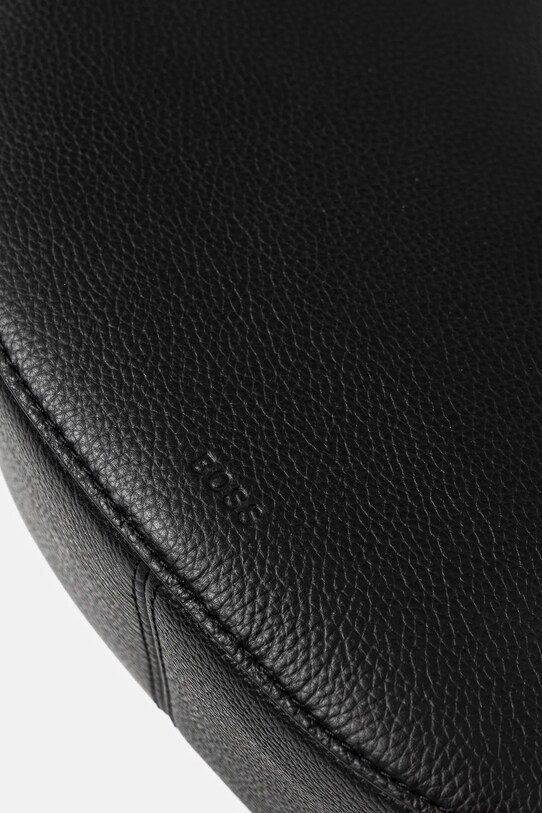 Usnjena torbica BOSS črna 50547705