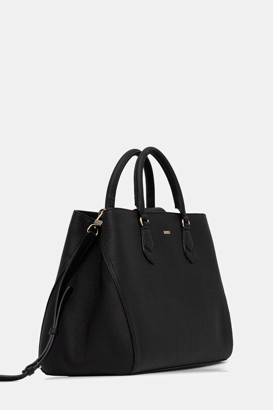 BOSS poșetă de piele 50547745 negru AW25