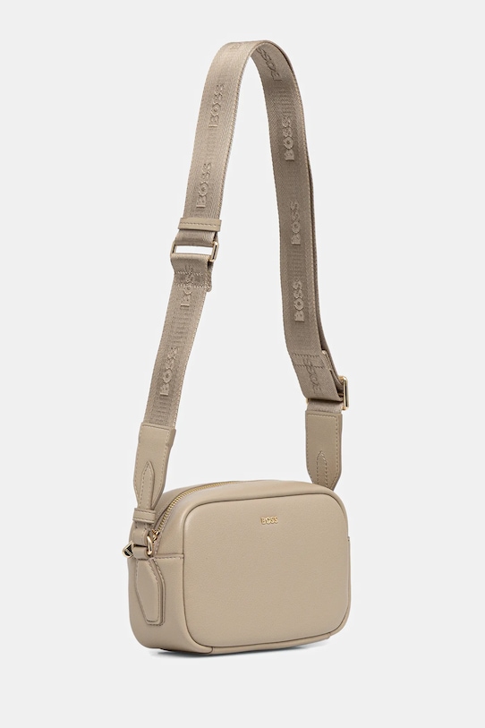 BOSS torebka Sandy Crossbody 50547765 beżowy AW25