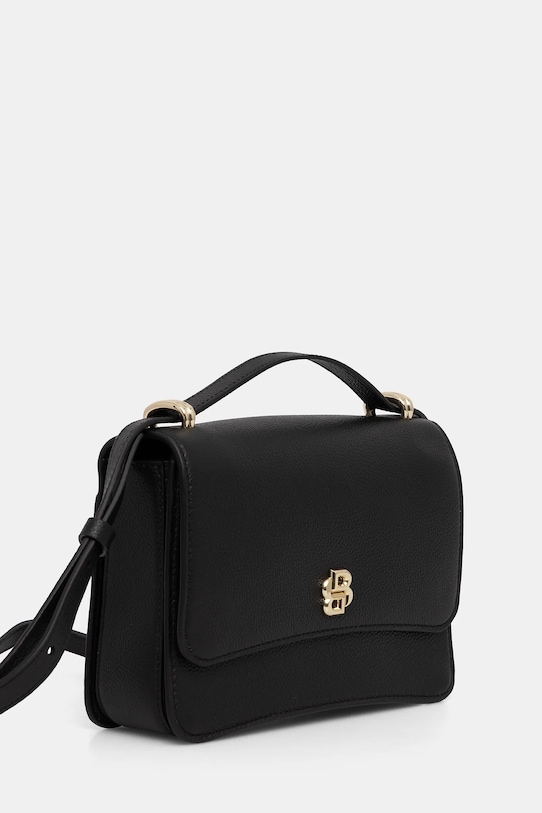 Δερμάτινη τσάντα BOSS 50554935 μαύρο AW25