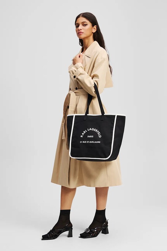 Karl Lagerfeld geantă A3W50018 negru