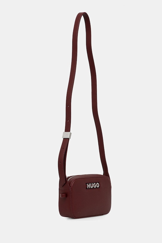 HUGO torebka 50547054 bordowy AW25