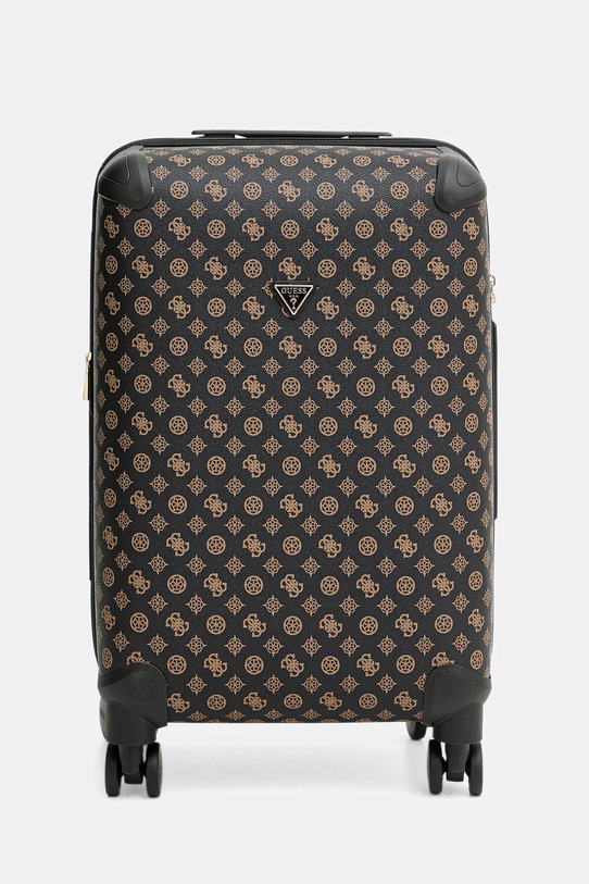 Валіза Guess WILDER MEDIUM дрібний узор коричневий TWHP74.52982