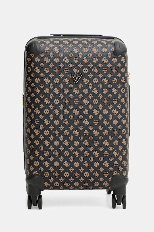 Чемодан Guess WILDER MEDIUM мелкий узор коричневый TWHP74.52982