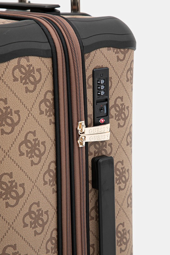 Guess walizka BERTA MEDIUM brązowy TWOB86.88982