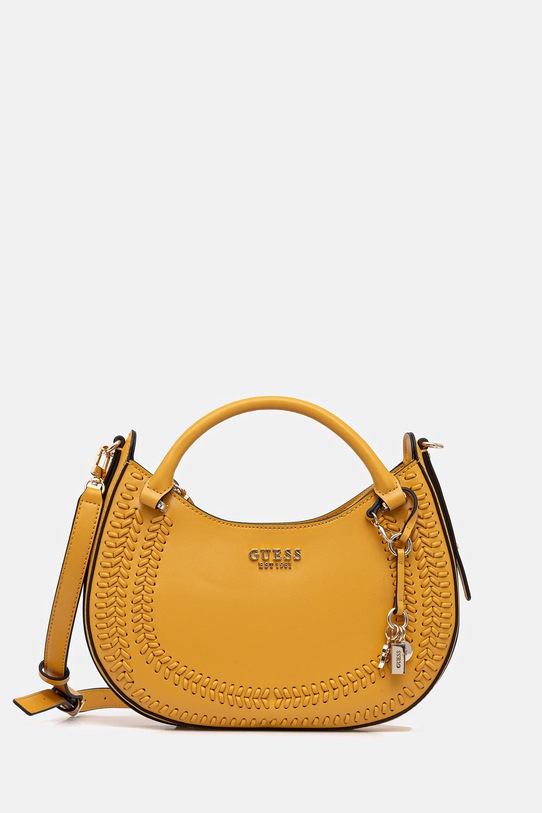 Guess torebka TATUM nie mieści A4 żółty HWNG96.67060