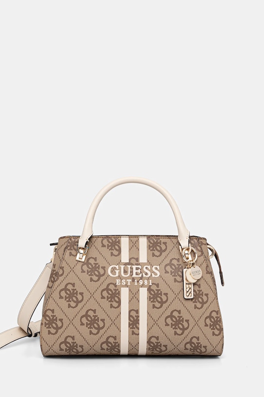 Guess torebka NOELLE wzorzyste beżowy HWOS96.72070