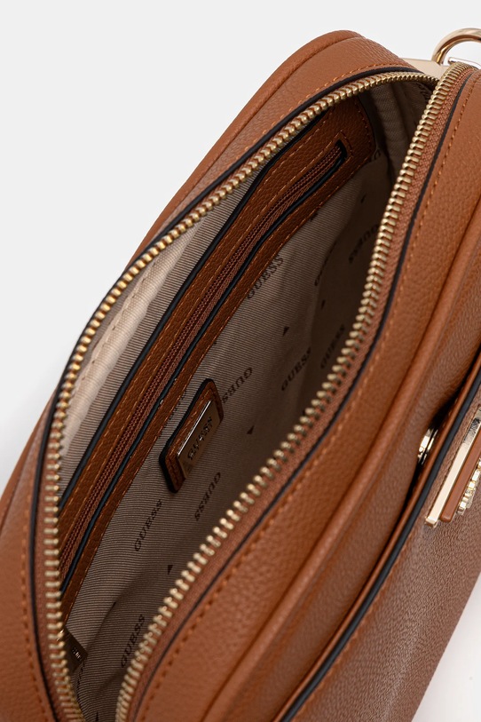 Τσάντα Guess MERIDIAN HWBG69.74140 καφέ
