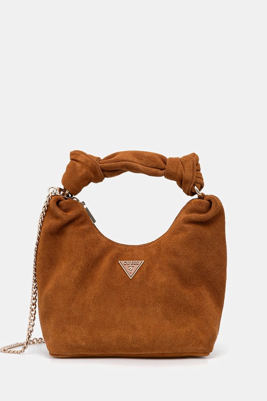 Замшевая сумочка Guess ISOTTA замш коричневый HWSG96.60010