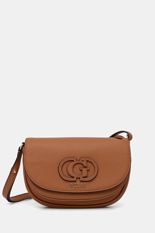 Guess torebka CALEBRA nie mieści A4 brązowy HWBG95.36210