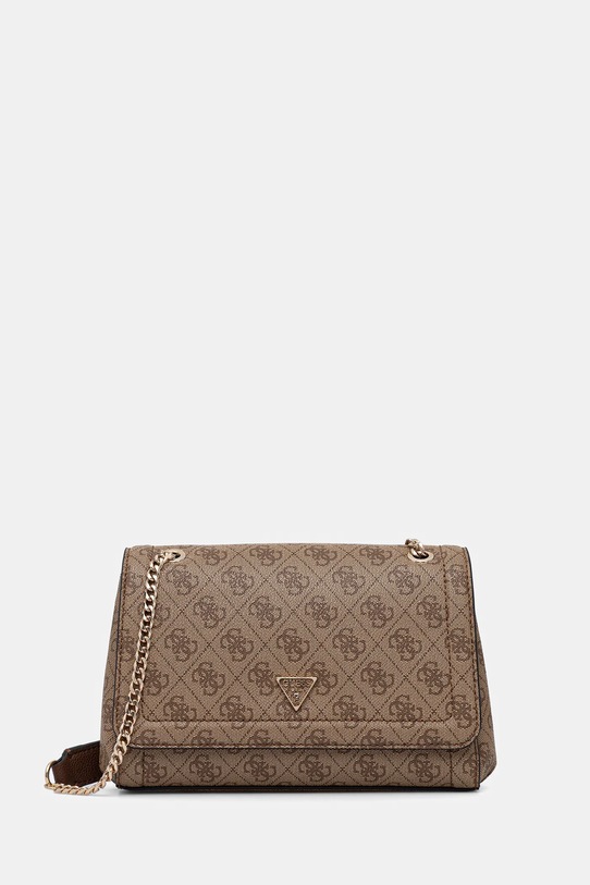 Guess torebka NOELLE nie mieści A4 beżowy HWBG96.72210