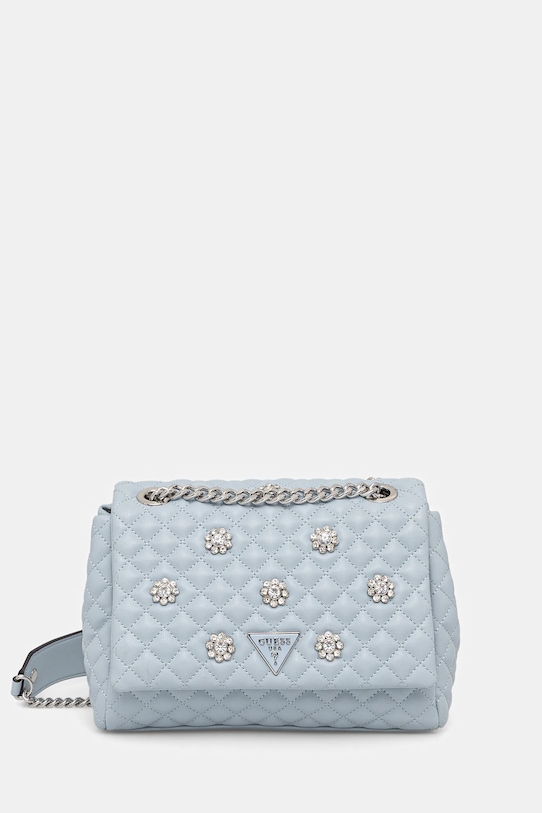 Guess torebka EVERLEE nie mieści A4 niebieski HWEY86.79210