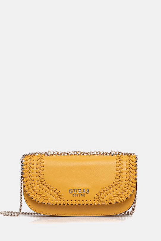 Kabelka Guess TATUM imitácia kože žltá HWNG96.67210