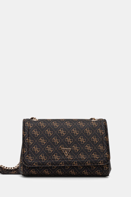 Guess torebka NOELLE aplikacja brązowy HWQG96.72210