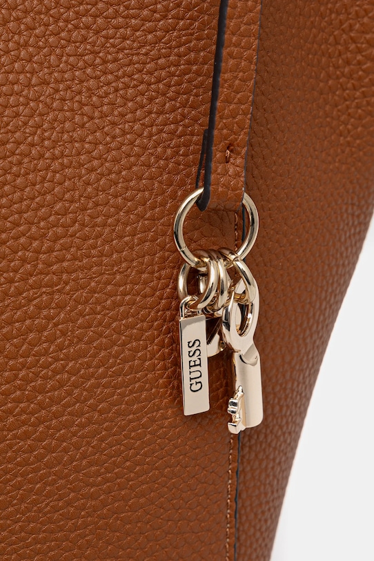 Guess torebka CALISTA brązowy HWBG73.34220