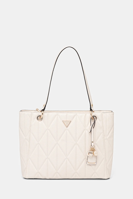 Τσάντα Guess ALDINA απλικέ μπεζ HWGG96.63250