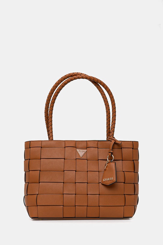 Guess torebka MAYLEE nie mieści A4 brązowy HWWG96.61220