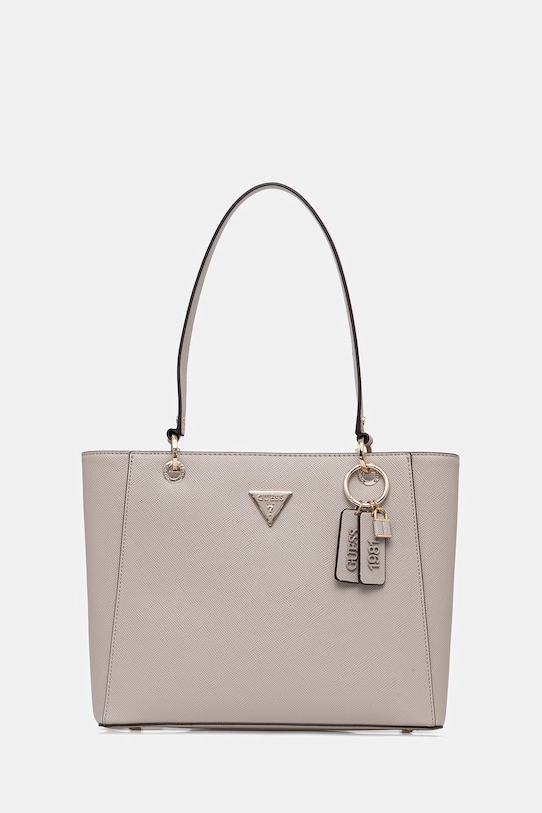 Guess torebka NOELLE nie mieści A4 beżowy HWZG96.72250