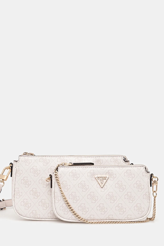 Guess torebka NOELLE nie mieści A4 beżowy HWBG96.72710