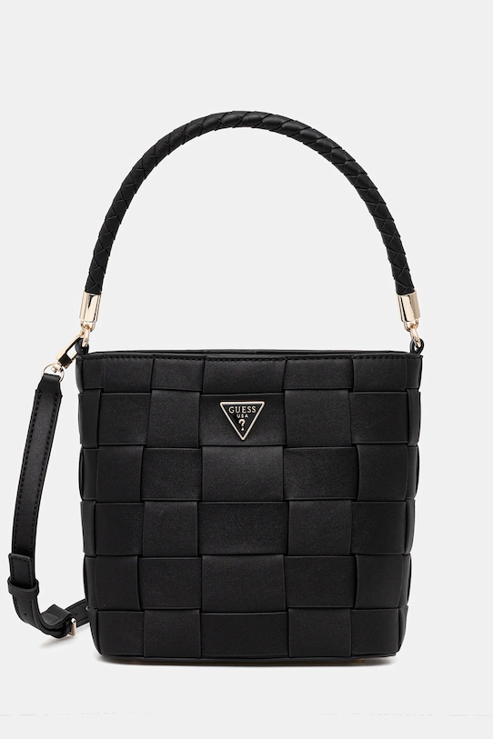 Τσάντα Guess MAYLEE συνθετικό μαύρο HWWG96.61030