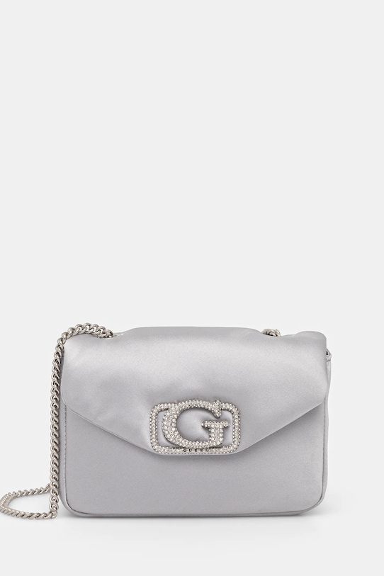 Τσάντα Guess PRUE υφασμάτινο ασημί HWEY96.70780