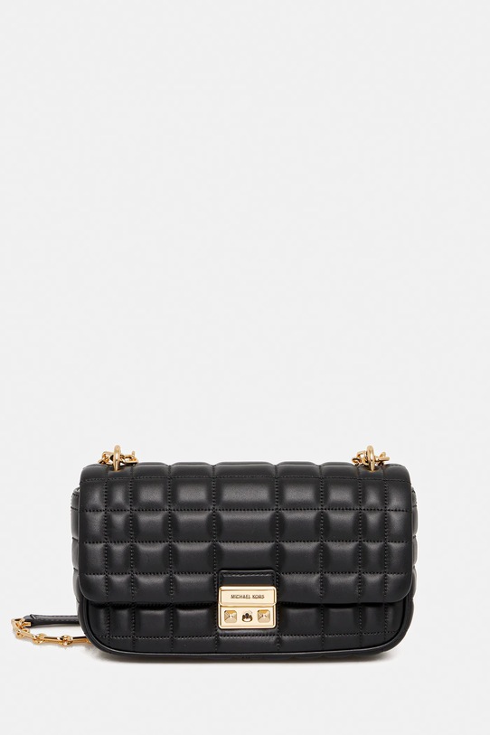 MICHAEL Michael Kors bőr táska TRIBECA nappa bőr fekete 30R4G2RL7L