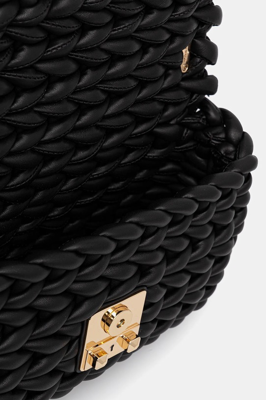 MICHAEL Michael Kors torebka skórzana TRIBECA 30T5G2RL7T czarny