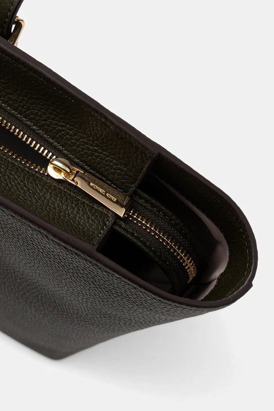 Δερμάτινη τσάντα MICHAEL Michael Kors QUINN 30T5GQNT9L πράσινο