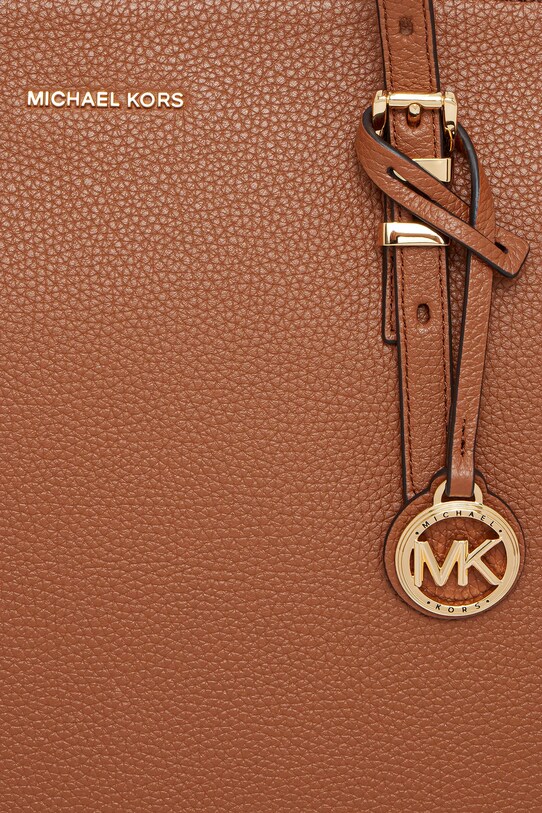 MICHAEL Michael Kors bőr táska QUINN barna 30T5GQNT9L