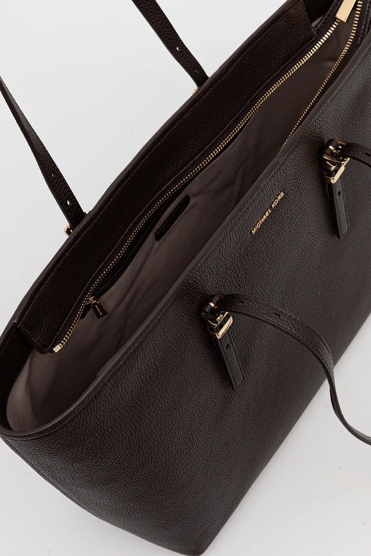 MICHAEL Michael Kors poșetă de piele QUINN 30T5GQNT9L maro