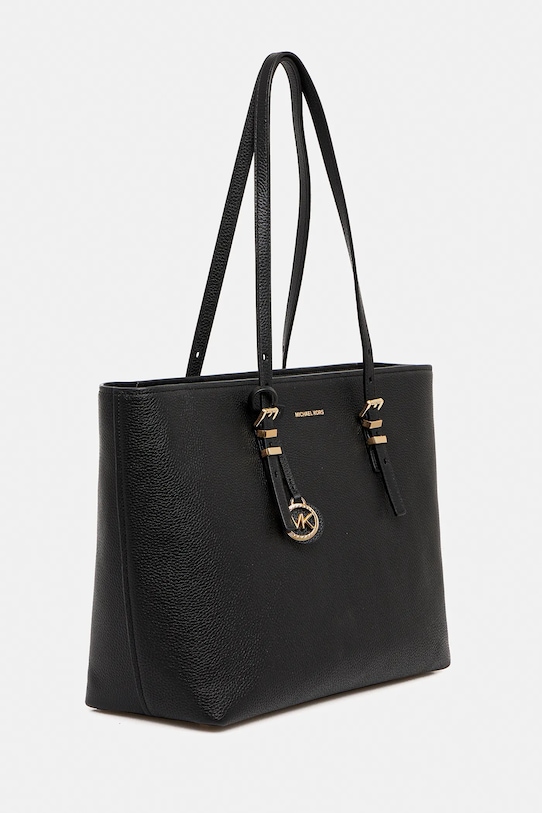 MICHAEL Michael Kors bőr táska QUINN 30T5GQNT9L fekete AW25